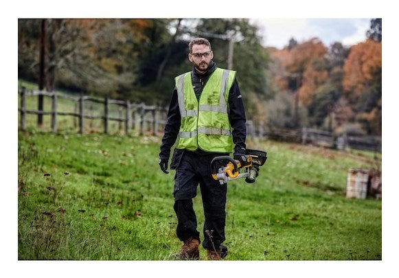DEWALT DCMST561N-XJ храсторез/тример с корда 35 см батерия Черен, Жълт