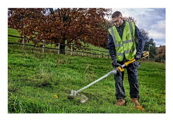 DEWALT DCMST561N-XJ храсторез/тример с корда 35 см батерия Черен, Жълт