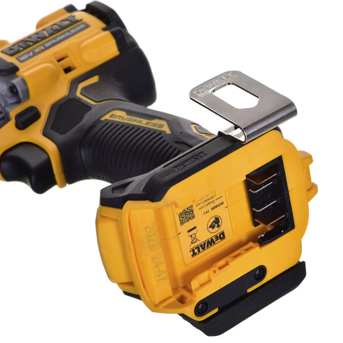 Акумулаторна бормашина/винтоверт DEWALT DCD800P2T-QW 18V 2X5,0AH BL TSTAK