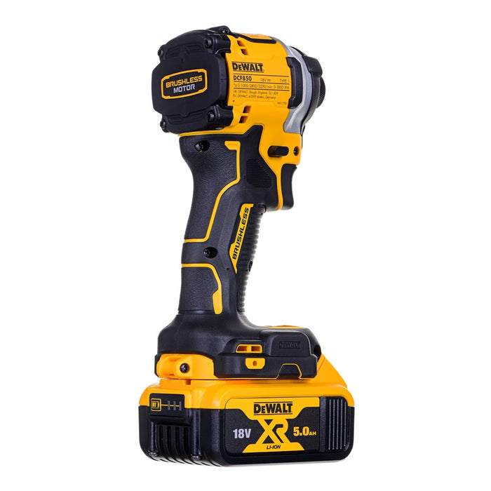 Ударен винтоверт DeWALT DCF850P2T-QW