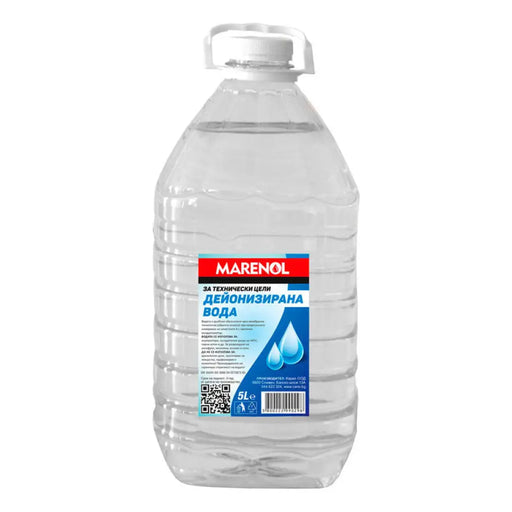 ДЕЙОНИЗИРАНА ВОДА 5 L MARENOL