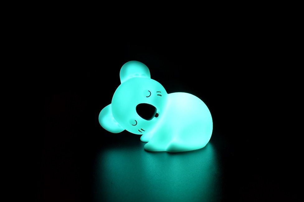 Нощна лампа Dhink - Koala mini, бяла