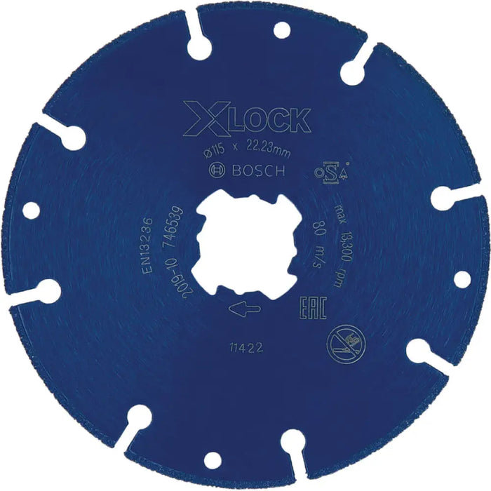 ДИАМАНТЕН ДИСК ЗА МЕТАЛ BOSCH 115x22.23