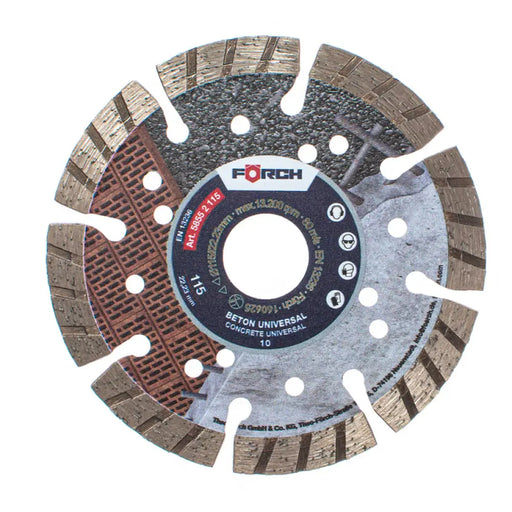 ДИАМАНТЕН ДИСК ЗА РЯЗАНЕ НА НЕМЕТАЛ FORCH