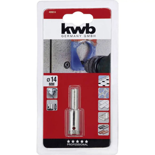 ДИАМАНТЕНА БОРКОРОНА ?14 MM KWB