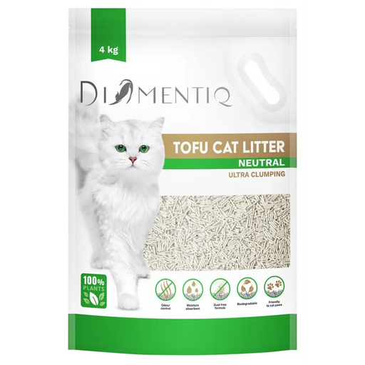 DIAMENTIQ Tofu Neutral Ultra clumping - растителна постеля