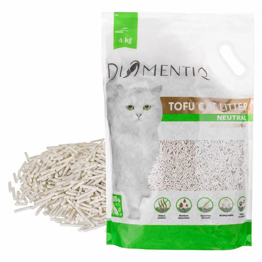 DIAMENTIQ Tofu Neutral Ultra clumping - растителна постеля