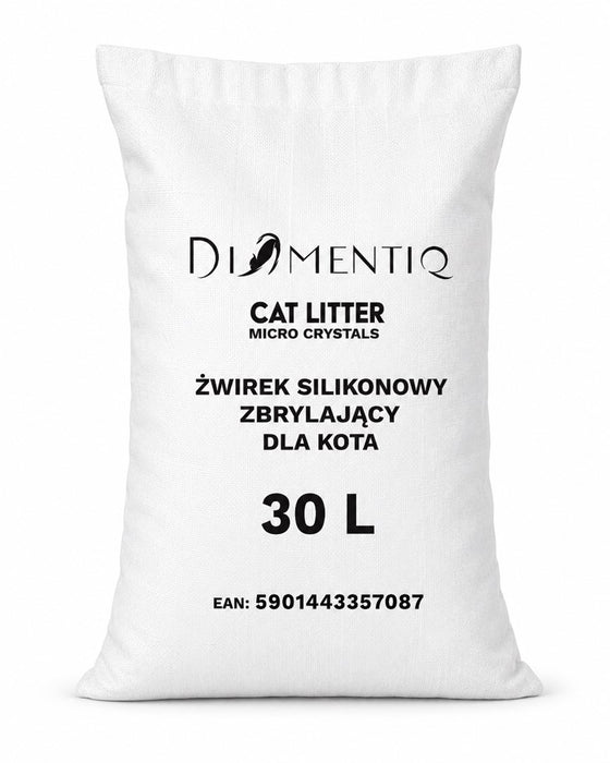 DIAMENTIQ Микрокристали - Котешка тоалетна - 30 л