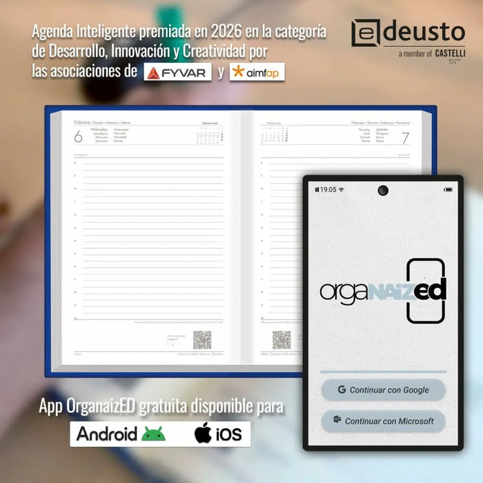 Диетичен Deusto PREMIUM Зелен A5 14,5 x 20,5 cm 2026