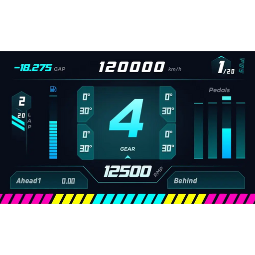 Дигитално табло MOZA RM Dashboard