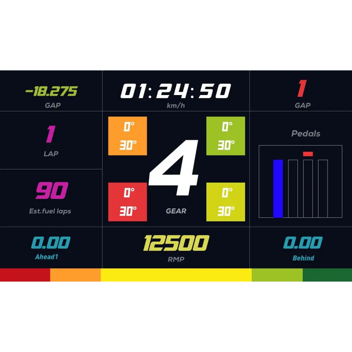 Дигитално табло MOZA RM Dashboard
