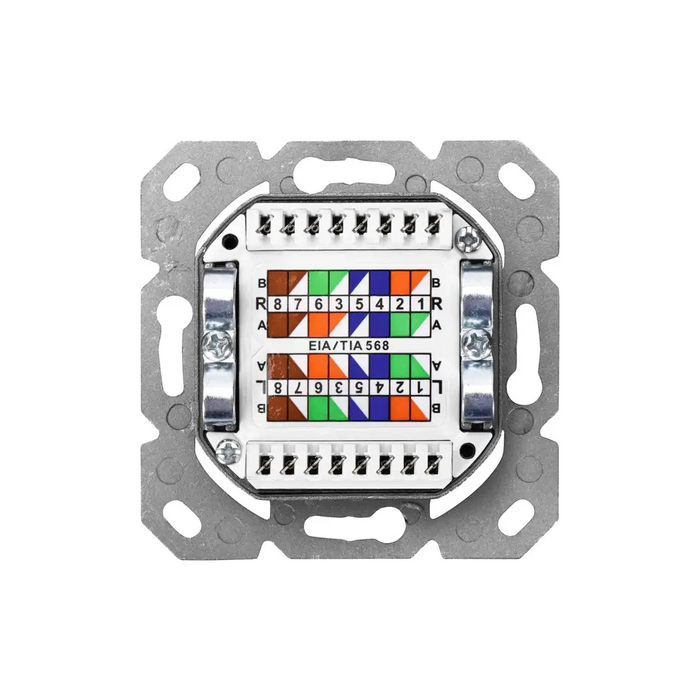 Digitus CAT 6 клас E стенен контакт екраниран повърхностен