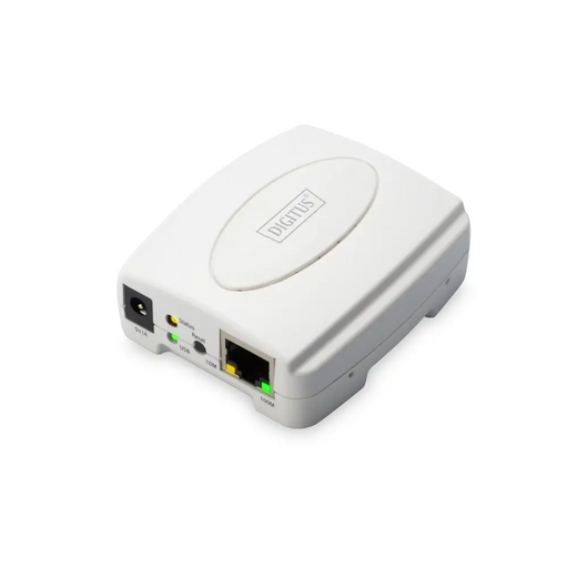 Digitus Fast Ethernet сървър за печат USB 2.0