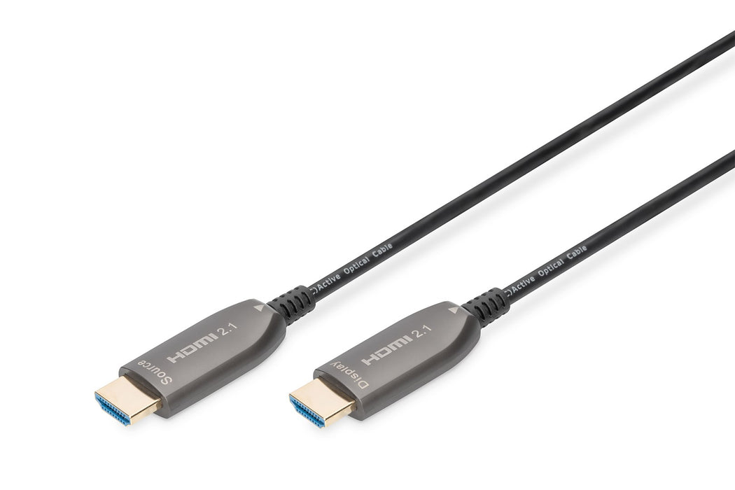 Digitus HDMI AOC хибриден оптичен кабел, UHD 8K, 10 м