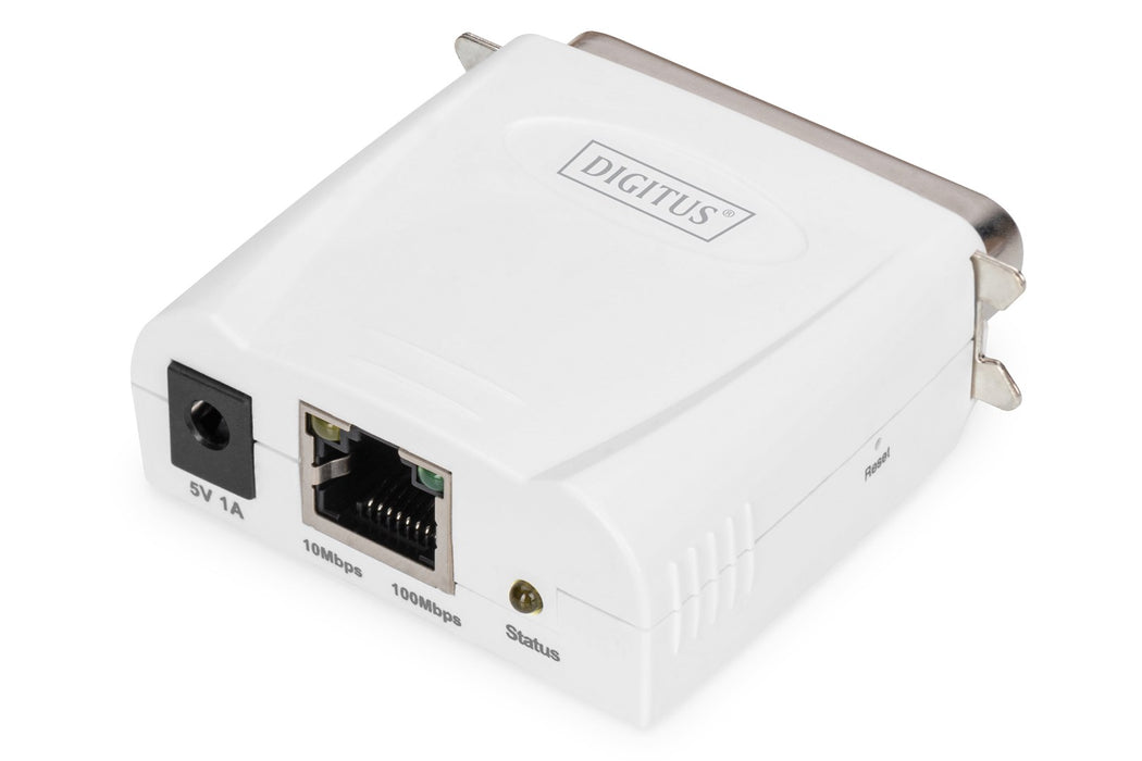 Digitus Fast Ethernet сървър за печат, паралелен