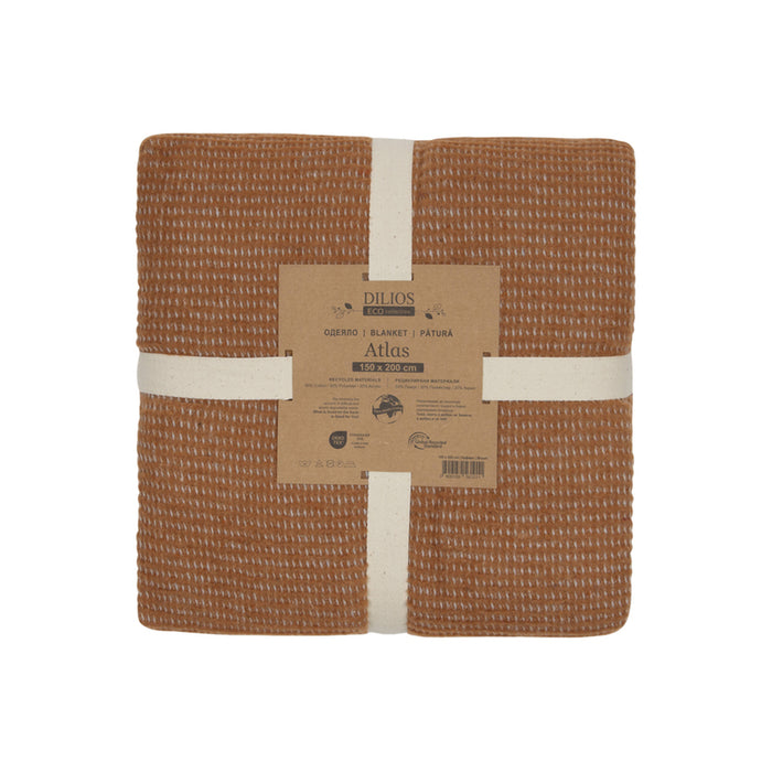 BLANKET ATLAS DILIOS 150Х200 СМ КАФЯВО