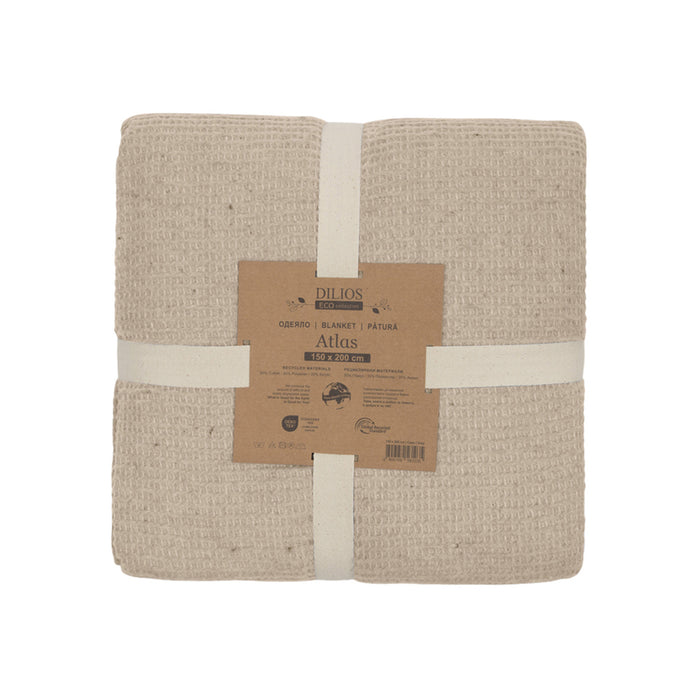 BLANKET ATLAS DILIOS 150Х200 СМ БЕЖ