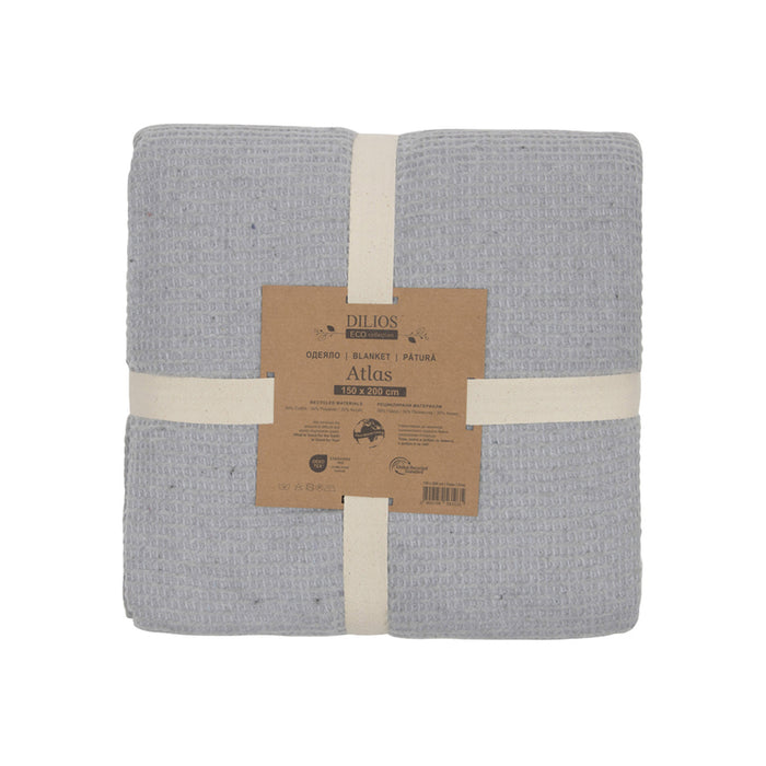 BLANKET ATLAS DILIOS 150Х200 СМ СИВО