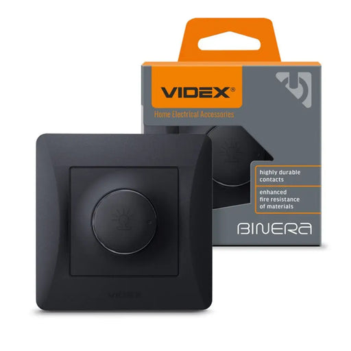 ДИМЕР 600W VF-BNDM600-BG BINERA VIDEX - ГРАФИТ