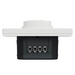 ДИМЕР LED 230V 370W С РАМКА БЯЛ ASFORA
