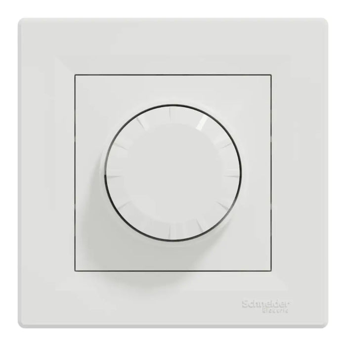 ДИМЕР LED 230V 370W С РАМКА БЯЛ ASFORA
