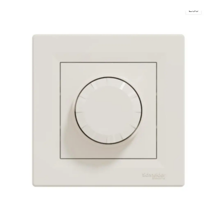 ДИМЕР LED 230V 370W С РАМКА КРЕМ ASFORA