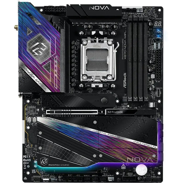 Дънна платка ASRock X870 NOVA WIFI AMD AM5 AMD X870