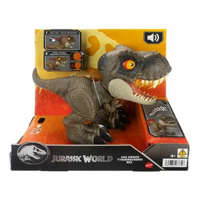 Динозавър Mattel Jurassic World Roar Command T-Rex 21,59 x