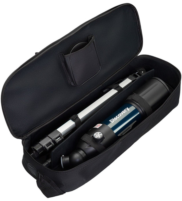 Телескоп Discovery - Sky Trip ST80 + книга, син/черен