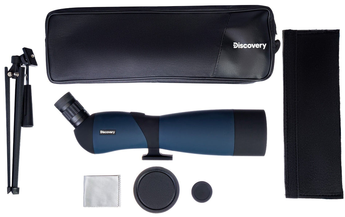 Зрителна тръба Discovery - Range 70, 25–75x, синя/черна