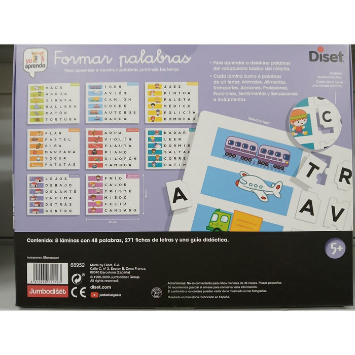 Образователна Игра Diset Create Words (ES)