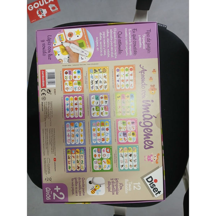 Образователна Игра Diset Aprendo Con Imágenes ES