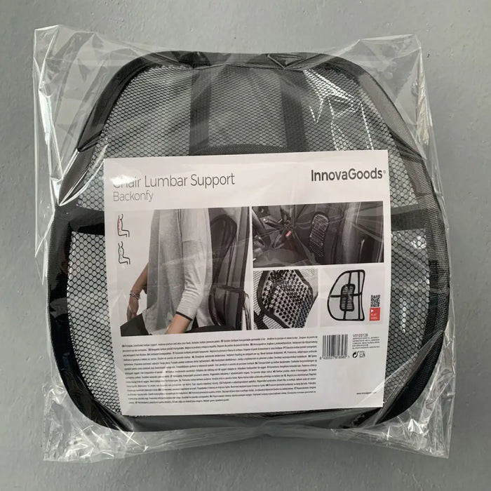 Дишаща Портативна Лумбална Облегалка Backonfy InnovaGoods
