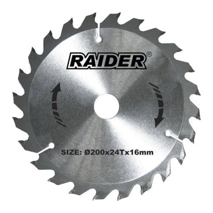 ДИСК ЗА ЦИРКУЛЯР 200Х24TХ16 MM RAIDER