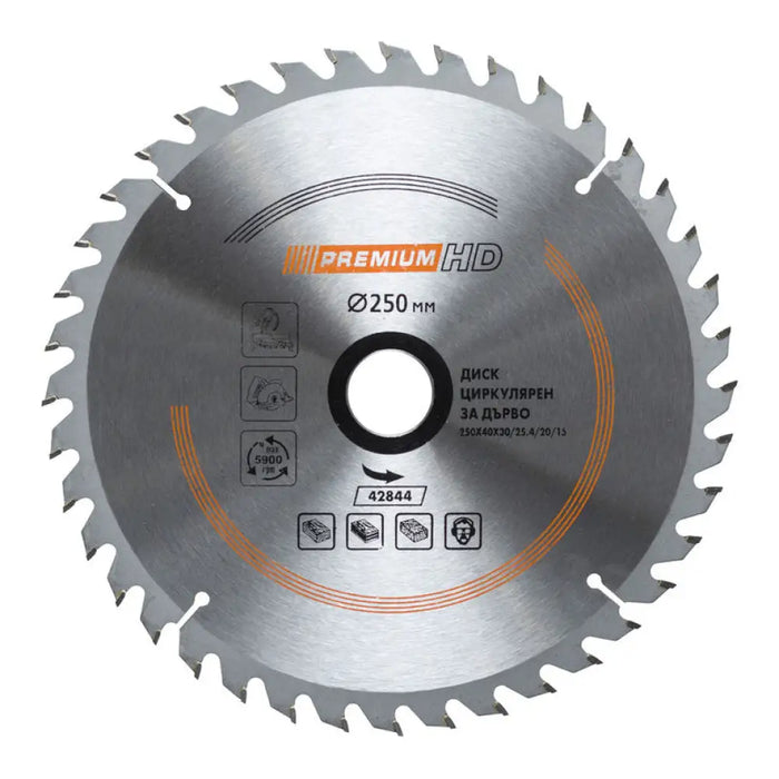 ДИСК ЗА ЦИРКУЛЯР 250X30X40T PREMIUM