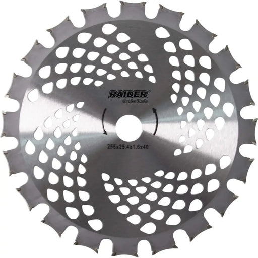 ДИСК ЗА КОСА TCT 40T 255MM RAIDER