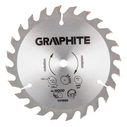 ДИСК ЗА ЦИРКУЛЯР 150Х10ММ GRAPHITE
