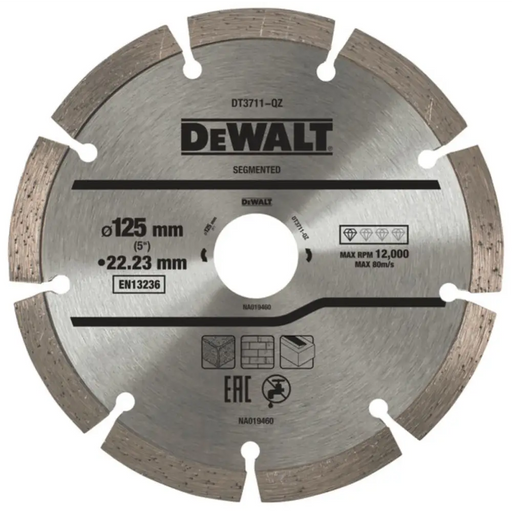 ДИСК ДИАМAНТЕН 125MM DEWALT