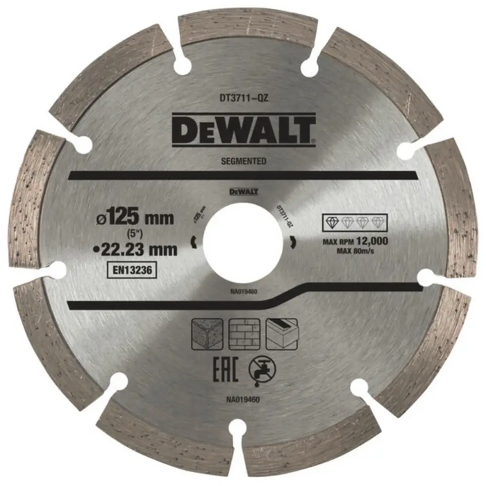 ДИСК ДИАМAНТЕН 125MM DEWALT