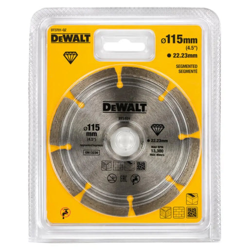 ДИСК ДИАМAНТЕН 115MM DEWALT