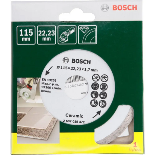 ДИСК ДИАМAНТЕН Ф115ММ ФАЯНС BOSCH