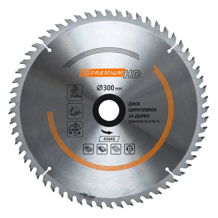 ДИСК ЗА ЦИРКУЛЯР 300X30X60T PREMIUM