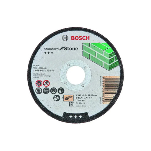 ДИСК ЗА РЯЗАНЕ НА НЕМЕТАЛ BOSCH 115x3x22.23
