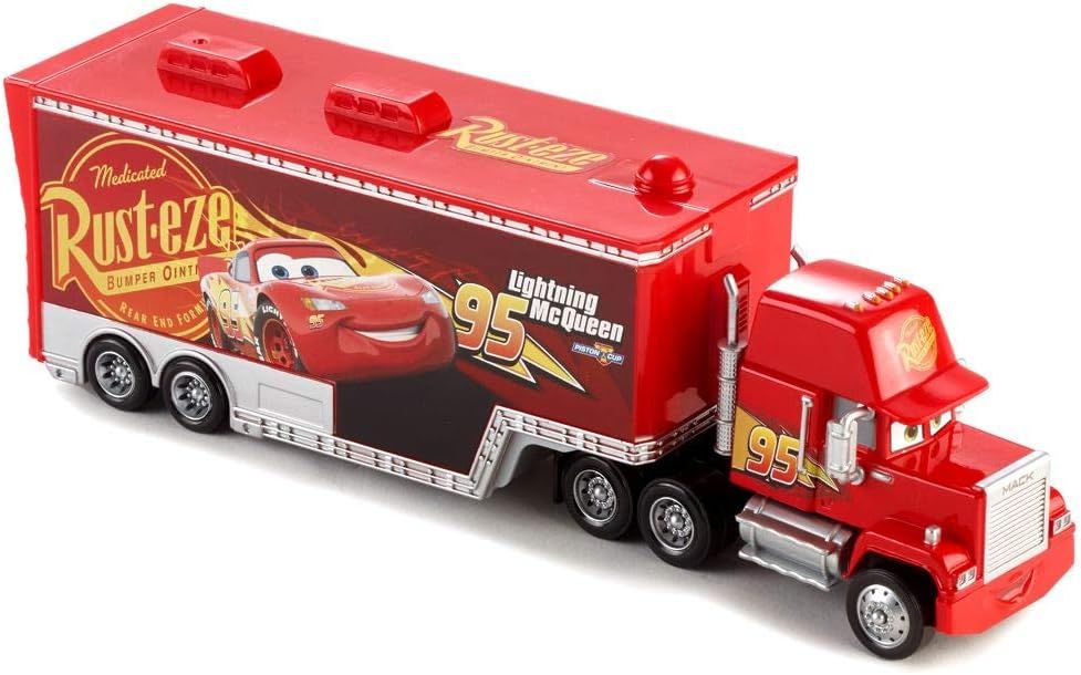 Камион Disney Pixar Cars - Mack Hauler, автовоз
