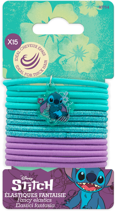 Детски ластици за коса Stitch, 15 бр