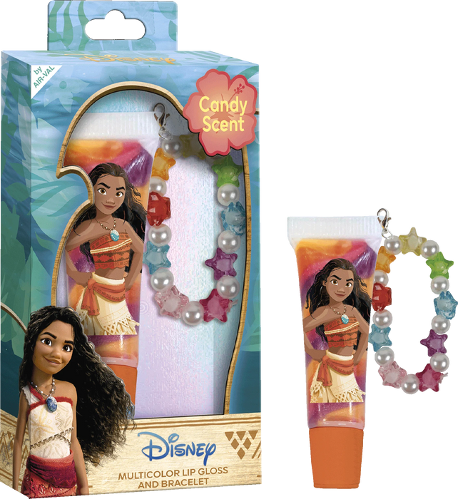 Комплект гривна и гланц за устни Vaiana, 1 бр