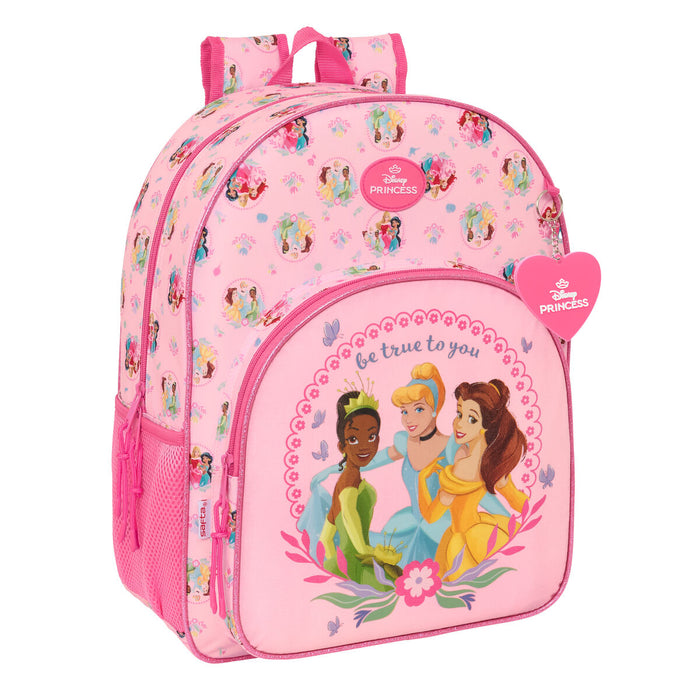 Училищна чанта Disney Princess Розов 33 x 42 x 14 cm
