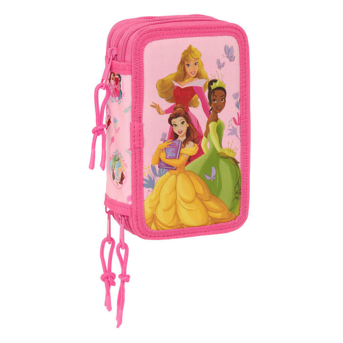 Пътническа Чанта Disney Princess Розов 12,5 x 19,5 x 5,5 cm 37 Части