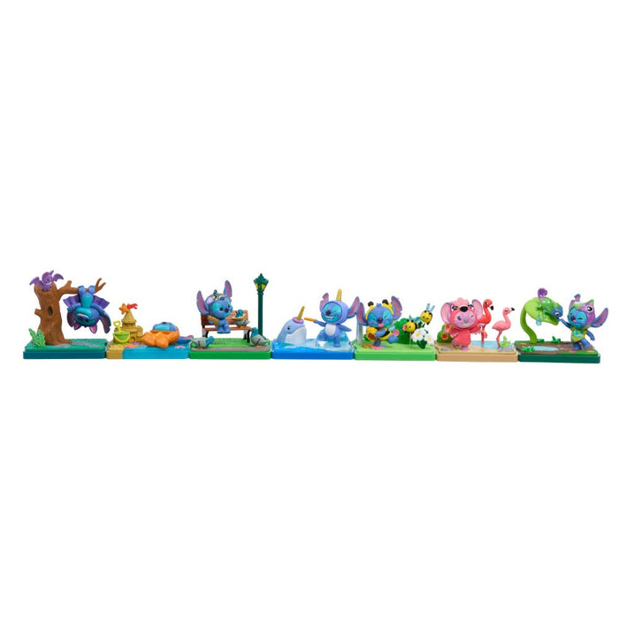 STITCH Фигурка с Диорама Стич Goes Wild