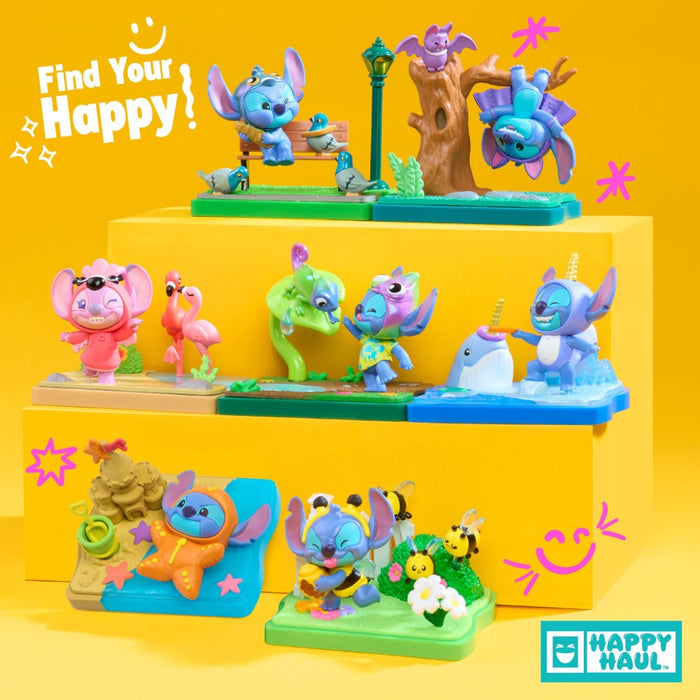 STITCH Фигурка с Диорама Стич Goes Wild